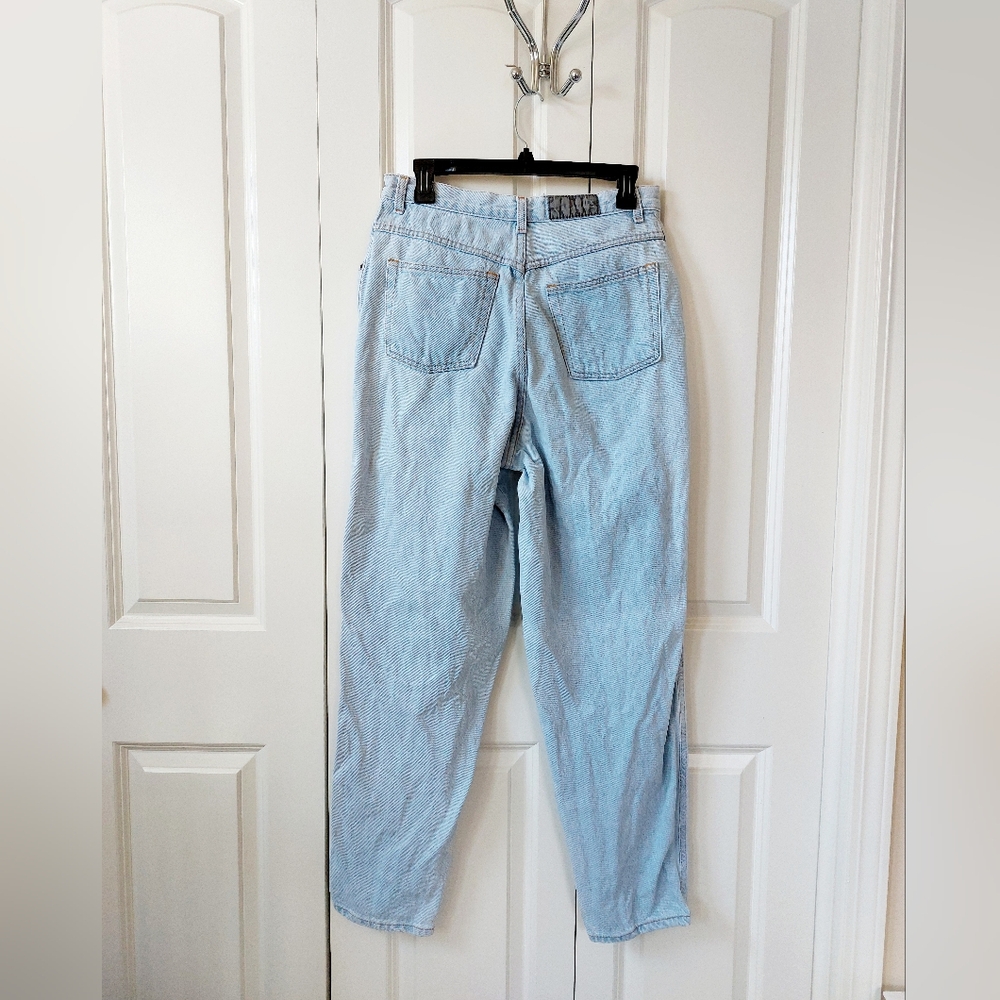 Light Wash Denim Vintage 80s Gitano Ultra High Waist Jeans "14 Average" 1980s‎ - Picture 4 of 10